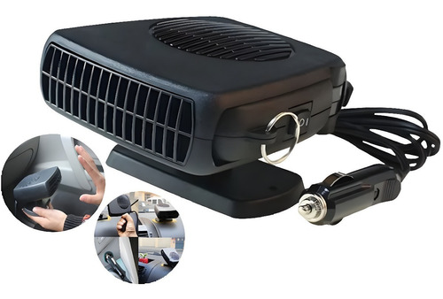 Calefactor Para Auto 12v Ventilador De Auto 150w Encendedor 