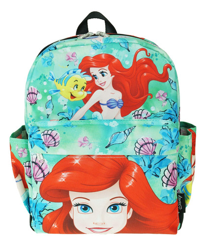 La Sirenita Ariel 12  Mochila De Lujo Con Estampado De Gran