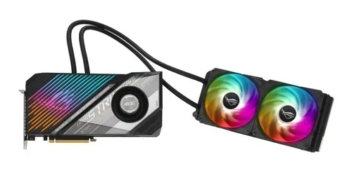 Placa De Video Asus Rog Strix Lc Rx 6900xt T16g Gaming !!