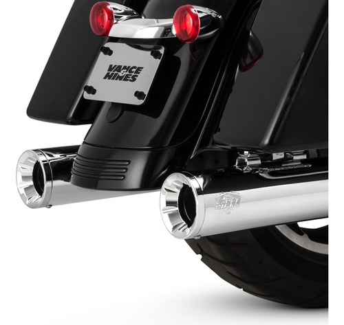 Ponteira Vance Hines Eliminator Cromada Road Glide M8 17-23