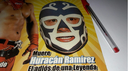 Huracán Ramírez.revista El Ultimo Gladiador #17. Lucha Libre