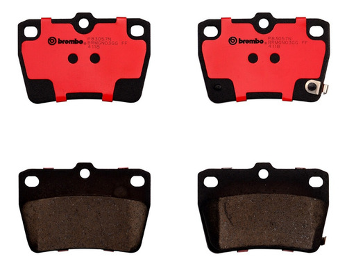 Balatas Ceramicas Tra Rav4 04/05 Brembo