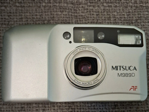 Câmera Fotográfica Mitsuca M989d Analógica - Rollei Giro Dourado (Usado)