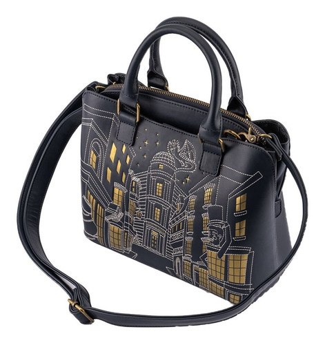 Imagen 6 de 6 de Loungefly X Harry Potter: Callejon Diagon Bolso De Mano