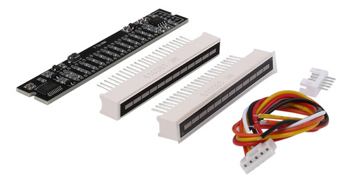 Barra De Luz Led Con Indicador Dual De 12 Niveles, Medidor