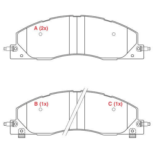 Pastilha De Freio Dodge Ram 2500 Dianteira Willtec Pw762