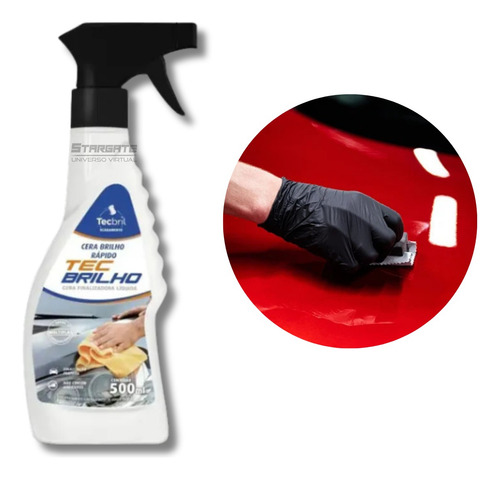Cera Automotiva Líquida Carnaúba 500ml Finalização Perfeita