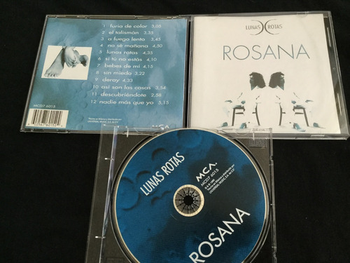 Rosana Lunas Rotas Gloria Stefan Cd D1