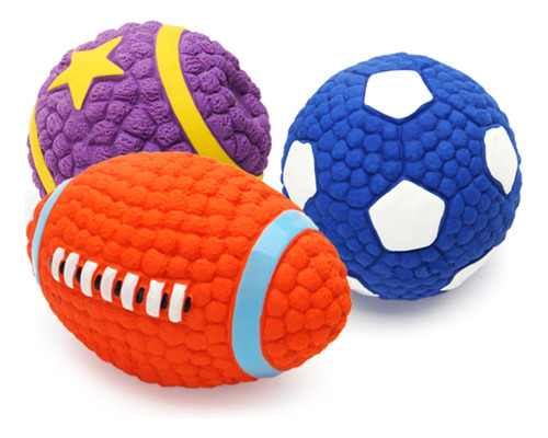 Juguete Masticable (l-fg) Squeak Balls Para Voleibol, Fútbol