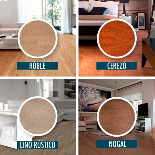 Piso Flotante Easy Installation Kronenn Madera Alto Transito