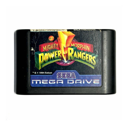 Mighty Morphin Power Rangers - Juego Original Sega Genesis