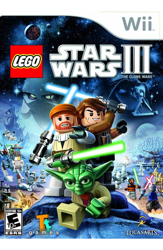 Jogo Lego Star Wars 3 The Clone Wars Wii Ntsc-us (Recondicionado)