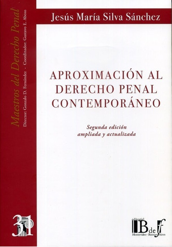 Aproximacion Al Derecho Penal Contemporaneo - Silva Sanchez