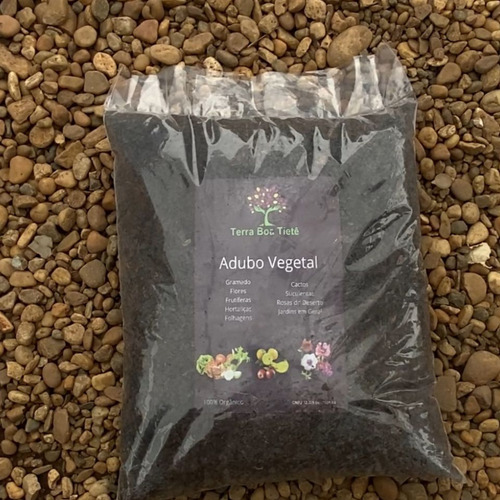 Adubo Vegetal 100% Orgânico 7,5 Kg Substrato