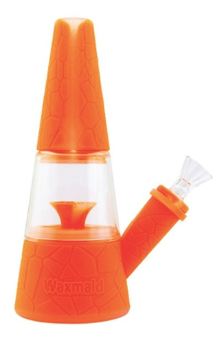 Bong Fountain Naranja 19 Cm - Waxmaid