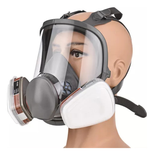Máscara 6800 facial completa com máscara de filtro 5n11 com carvão ativo