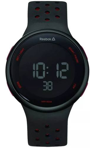 Reloj Reebok Sport Digital Hombre Ngo Rojo Rd-ele-g9-pbib-br | Mercado Libre