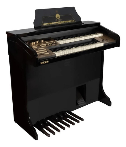 Órgão Eletrônico 127/220v Tokai Md-10 Evo Preto Brilhante 127/220v (bivolt)