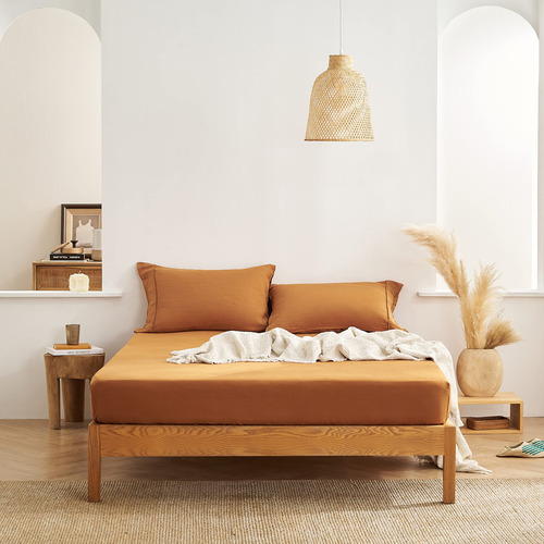 Sábana Ajustable De Lino Berklan Ropa De Cama 100% Lino