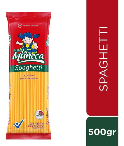 Pasta La Muñeca Spaghetti 500 G - g