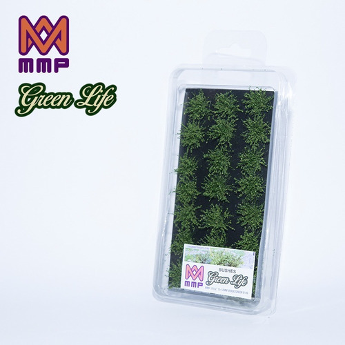 Pasto Estatico Arbusto10/12mm C/verde /green B09