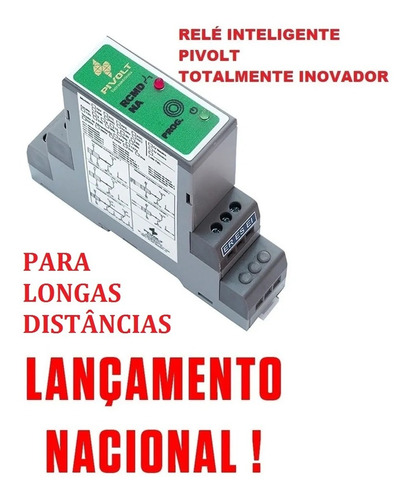 Relé De Comando À Distância Rcmdna Inteligente Pivolt 380v 