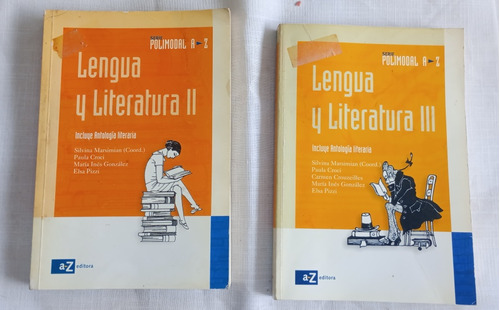 Lengua & Literatura || / |||  Lote Por 2 Libros Juntos .