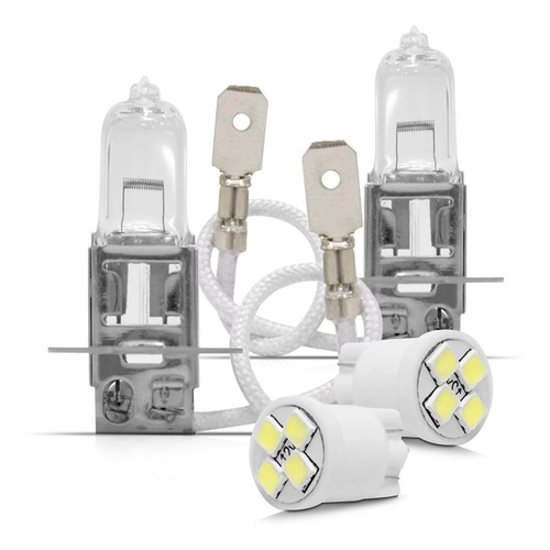 Imagem 5 de 5 de Kit Farol De Neblina Milha Agile C/moldura 2010/13+lampadas