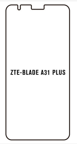 Paquete De Micas Hidrogel Compatible Con Zte Blade A31 Plus