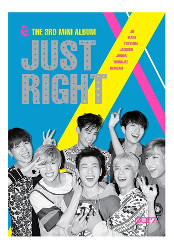 Cd: Álbum De Got7 Just Right (tercer Miniálbum) +tarjetas Fo