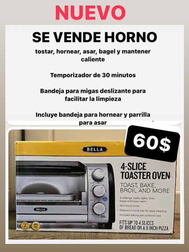 Horno Acero Inoxidable