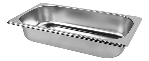 Cuba Gn Inox Gastronômica 1/3x65mm Rechaud Buffet