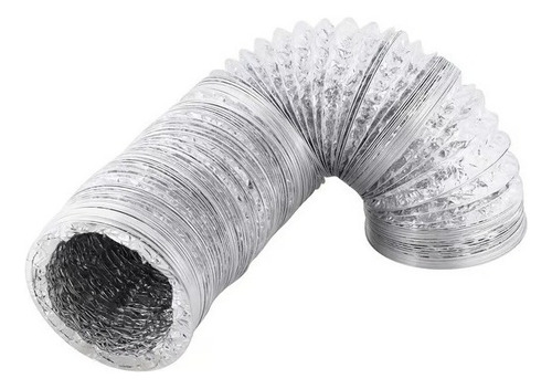 Tubo Flexível De Alumínio 100mm X 5 M