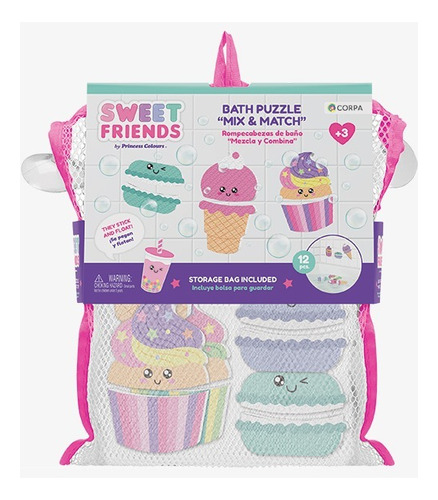 Figuras P/ Jugar En Agua Puzzle Sweet Friends Sharif Express