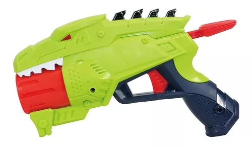 Lançador De Dardos Nerf Arminha Dinossauro Rex / Shark