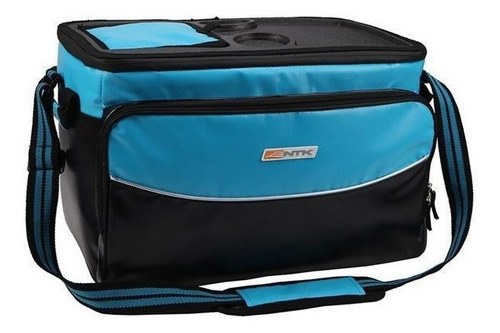 Bolsa Térmica Aloha Com Alça 26 Litros Azul E Preto Nautika