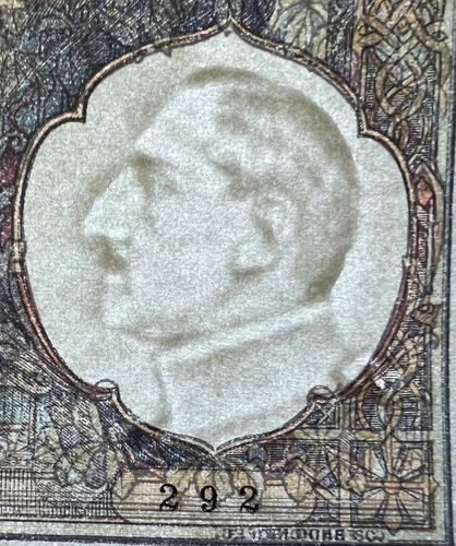 Bn8377 Iugoslávia 1929 100 Dinares