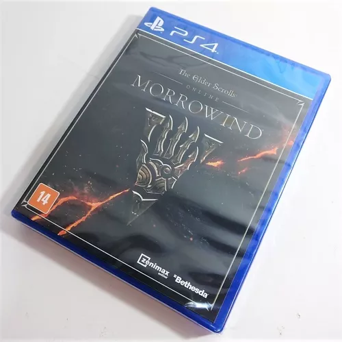 Jogo The Elder Scrolls Online Morrowind Ps4 Rpg Online Novo