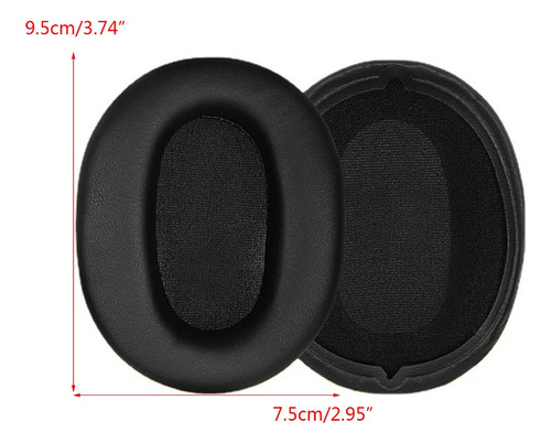 ~ Almohadillas De Esponja Suave For Audífonos Wh-ch710n Com