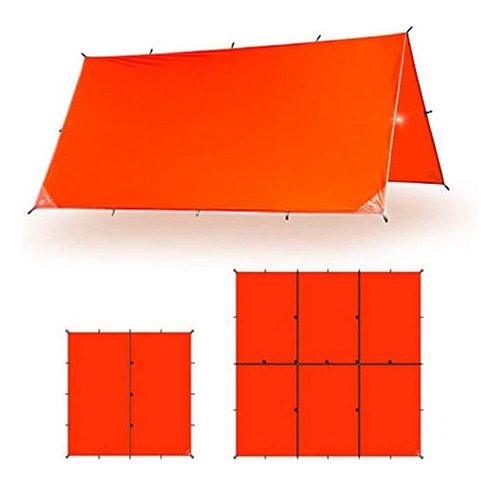 Aqua Quest Survivor Sil Tarp - Refugio Impermeable De Lona .