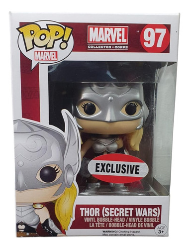 Funko Pop! Thor  Secret Wars # 97 Marvel Collector Corps