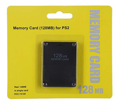 Imagen 1 de 1 de Memory Card De Ps2 Playstation 2 Capacidad 128 Mb 