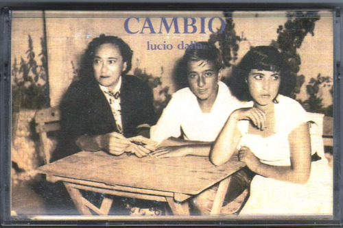 Cassette El Cambio  Lucio Dalla.