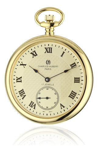 Charleshubert Paris 3912g Premium Collection Reloj De Bolsil