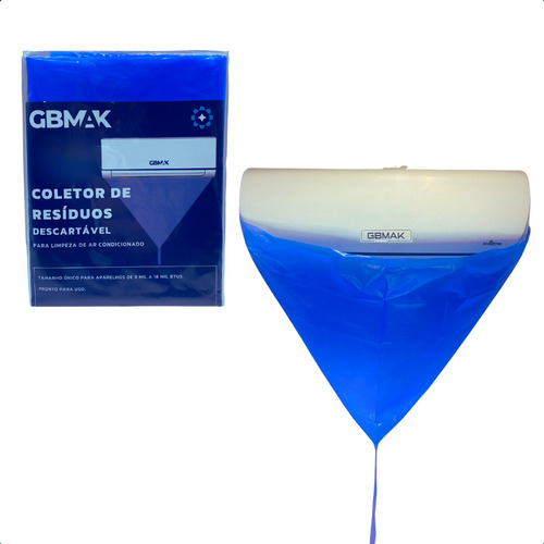 Coletores Descartáveis Limpeza Ar Condicionado Gbmak 3 Unid