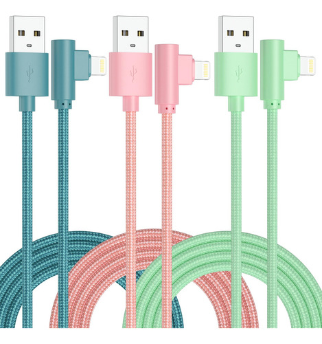 Cable Lightning De 10 Pies [certificado Apple Mfi], Paquete