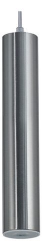Lampara Colgante Led Minimalista Tubo 20cm Acero Ferrolux