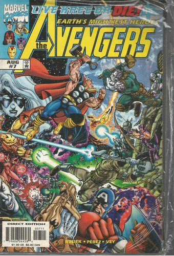 The Avengers 07 - Marvel - Bonellihq Cx178 L19