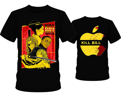 Remera Dtg - Kill Bill 02 - Doble Estampa