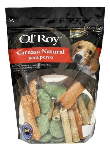 2 Pza Carnaza Para Perro Ol'roy Figuras Extruido 24 Pzas